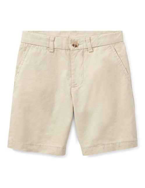 BERMUDA C/PINZAS POLO 323833, 6, BEIGE