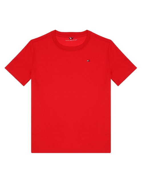 PLAYERA TOMMY 7181259 REGULAR, M, ROJO
