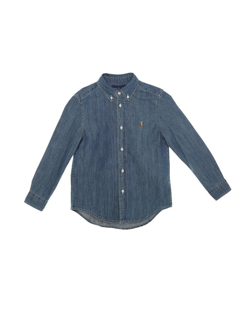 Camisa casual Polo Ralph Lauren manga larga para niño
