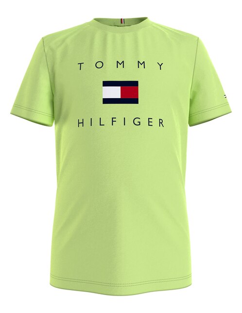 Playera logotipo Tommy Hilfiger algodón para niño en Liverpool