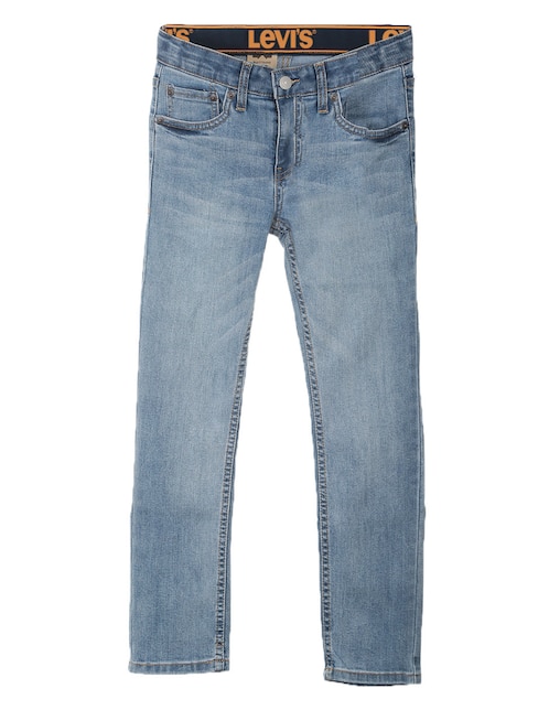Jeans skinny Levi's 510 lavado claro para niño