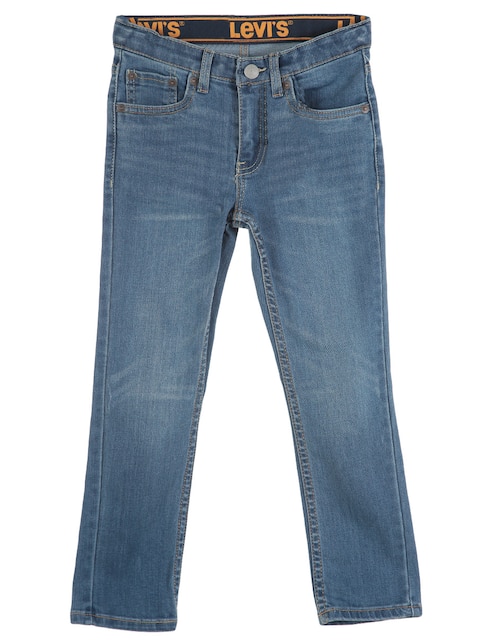 Jeans straight Levi's 510 lavado claro para niño