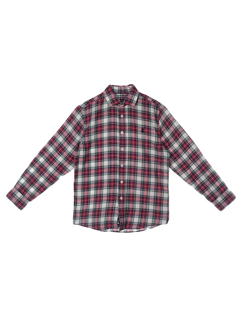 Camisa casual El Pulpo de algodón manga larga para niño