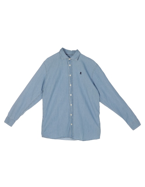 Camisa casual El Pulpo de algodón manga larga para niño