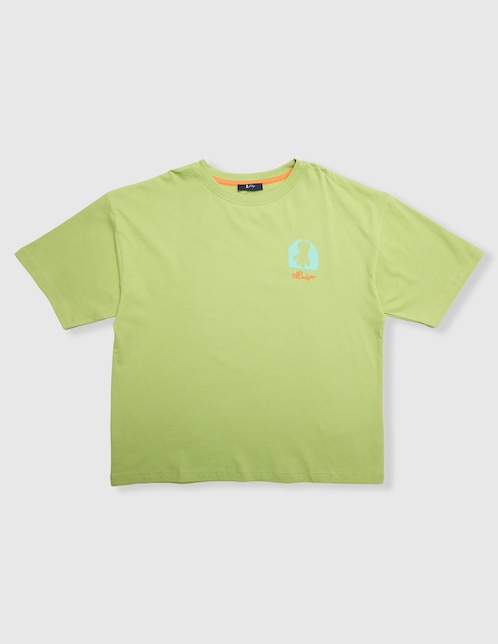 Playera El Pulpo manga corta para niño