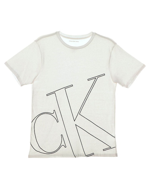 Playera Calvin Klein manga corta para niña