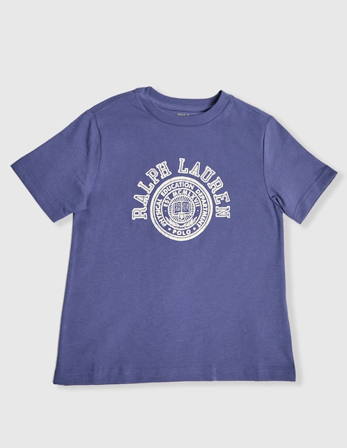 Playera Polo manga corta para niño