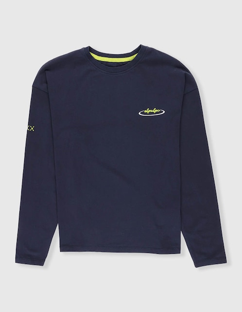 Playera manga larga para niño 1