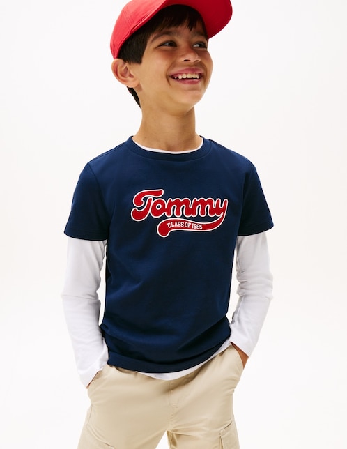 Playera manga corta para niño 1