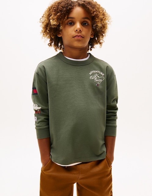 Playera manga corta para niño 1