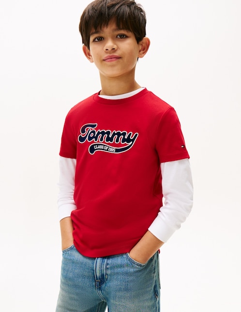 Playera manga corta para niño 1
