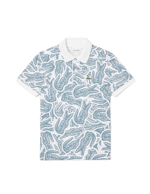Playera tipo polo de algodón unisex 1