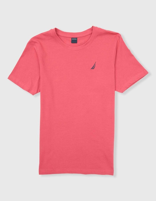 Playera Nautica manga corta para niño