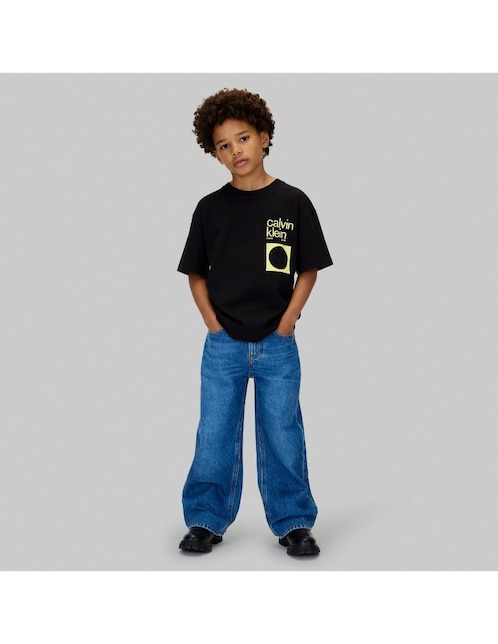 Playera Calvin Klein Jeans Boys manga corta para niño 1