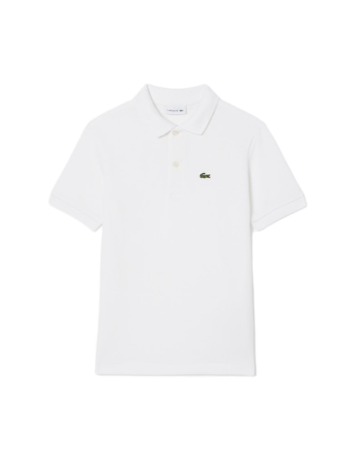Playera tipo polo de algodón para niño 1