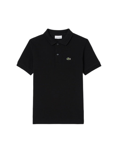 Playera tipo polo de algodón para niño 1