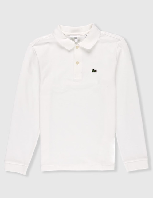 Playera tipo polo de algodón para niño 1