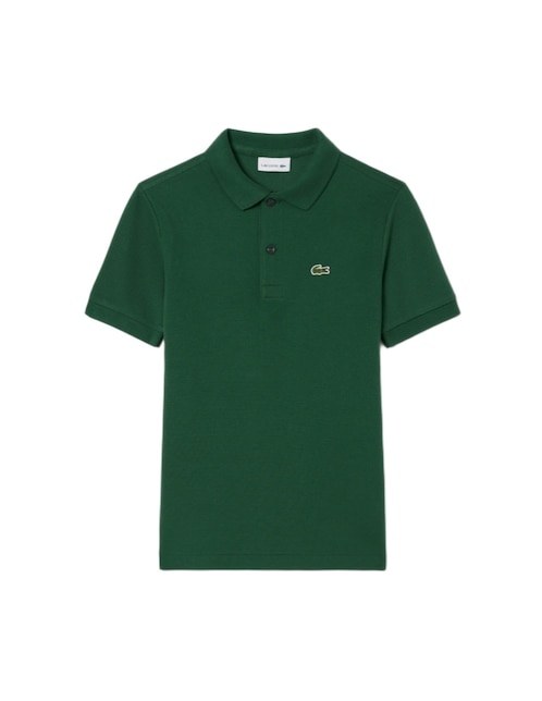 Playera tipo polo de algodón para niño 1