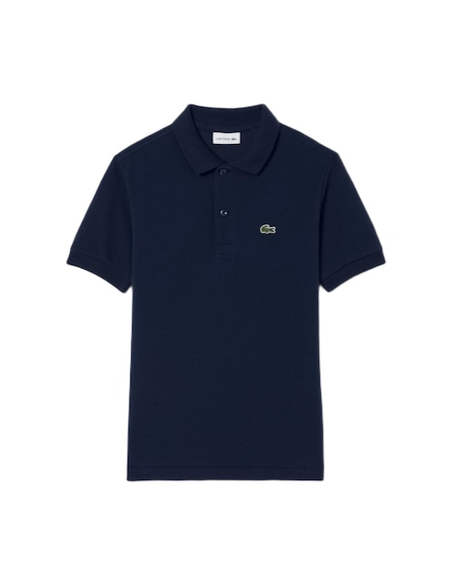 Playera tipo polo de algodón para niño 1