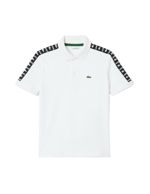 Playera tipo polo de algodón para niño 1