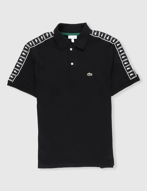 Playera tipo polo de algodón para niño 1