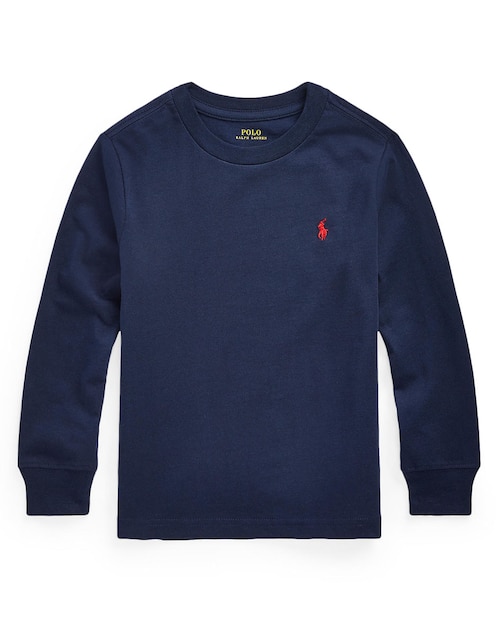 Playera Polo Ralph Lauren manga larga para niño