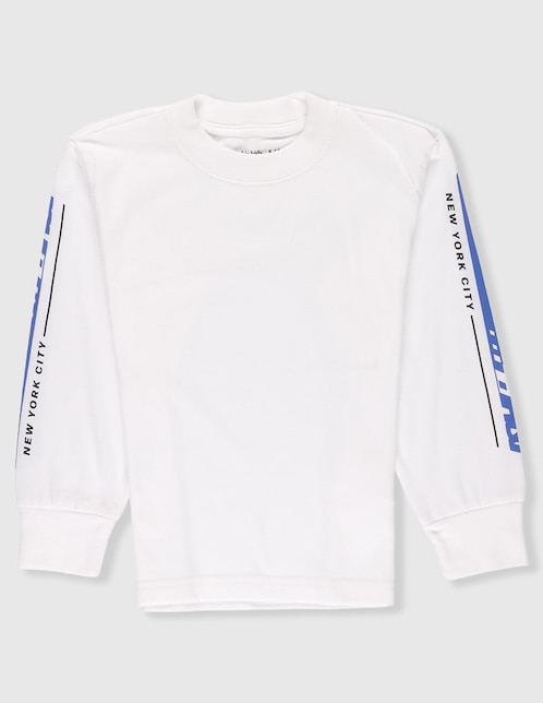 Playera manga larga para niño 1