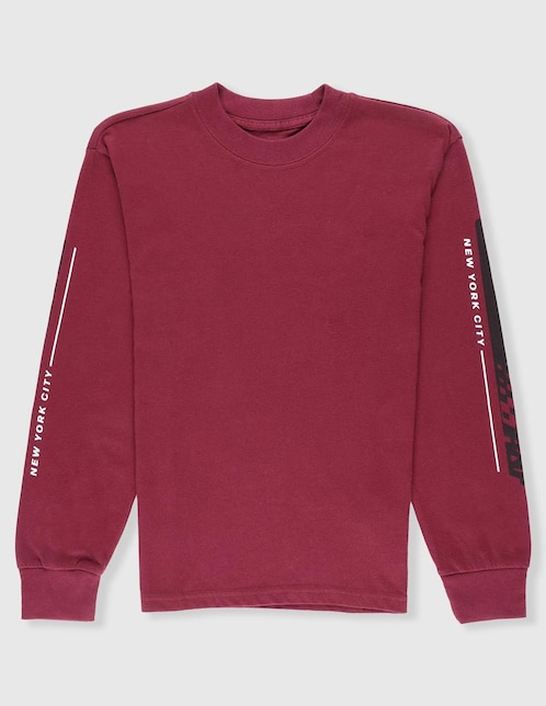Playera manga larga para niño 1
