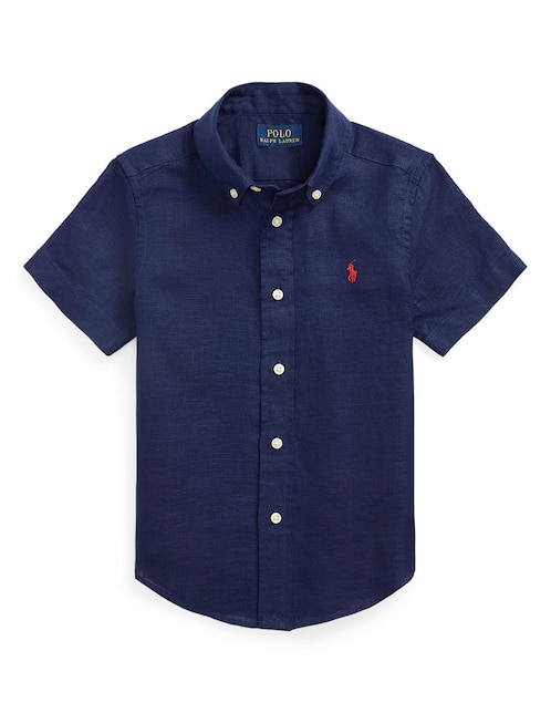 CAMISA POLO 971498 REG, G, AZUL MARINO