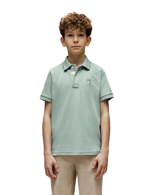 Playera tipo polo Psycho Bunny para niño