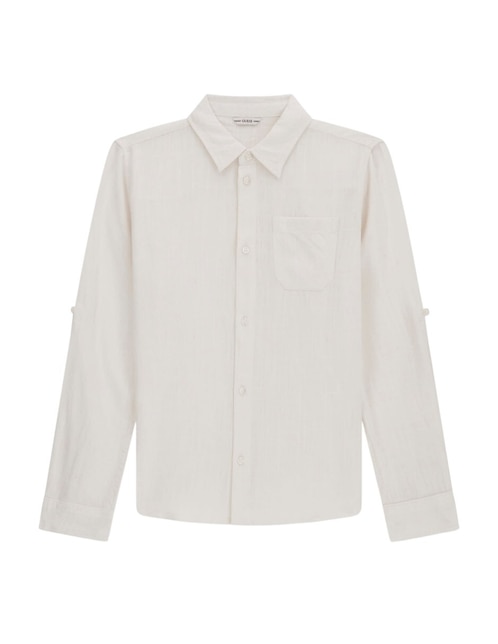Camisa casual Guess manga larga para niño