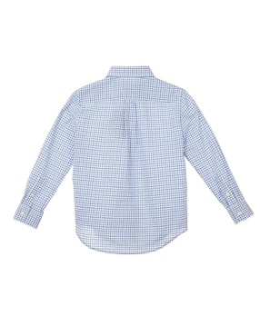 Camisa Polo Ralph Lauren manga larga de algodón para bebé