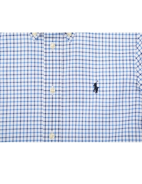 Camisa Polo Ralph Lauren manga larga de algodón para bebé