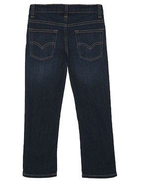 Jeans slim Levi's lavado obscuro para niño
