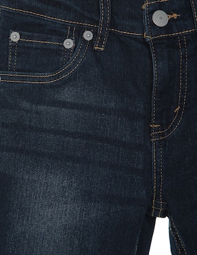Jeans slim Levi's 511 lavado obscuro para niño