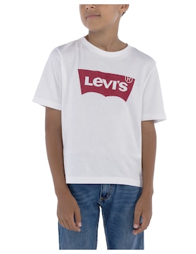 Playera Levi's manga corta para niño