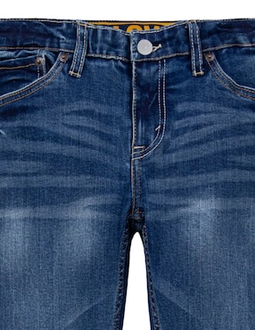 Jeans skinny Levi's 510 lavado sand blast para niño