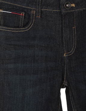 Jeans skinny Tommy Hilfiger lavado obscuro para niño