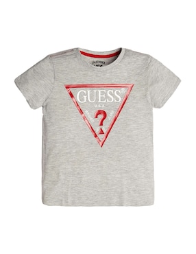 Playera GUESS manga corta para niño