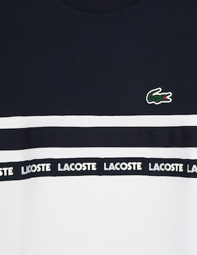Playera Lacoste manga corta para niño
