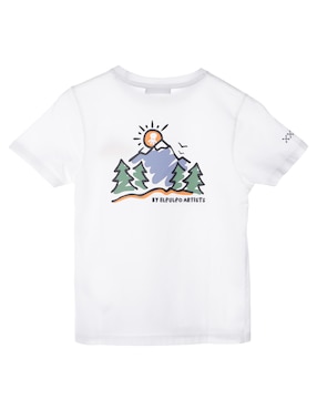 Playera El Pulpo manga corta para niño