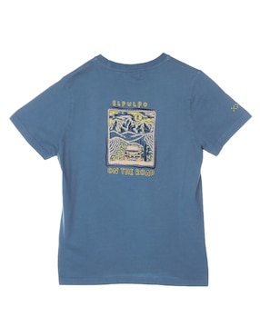 Playera El Pulpo manga corta para niño