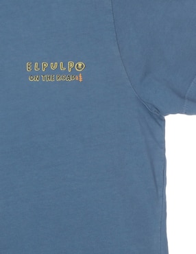 Playera El Pulpo manga corta para niño