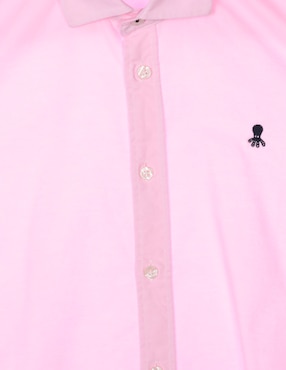 Camisa casual El Pulpo de algodón manga larga para niño