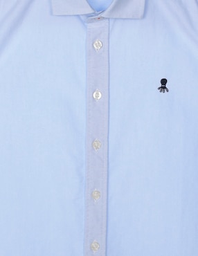 Camisa casual El Pulpo de algodón manga larga para niño
