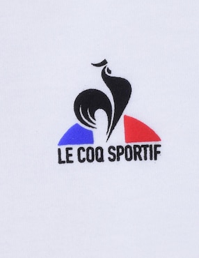 Playera Le Coq Sportif Tricolore manga corta para niño