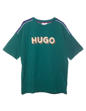 Playera HUGO Manga Corta Para Niño