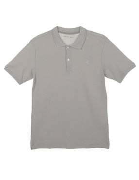 Playera Tipo Polo Calvin Klein De Algodón Para Niño