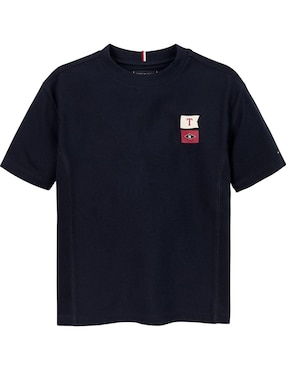 Playera Tommy Hilfiger Manga Corta Para Niño