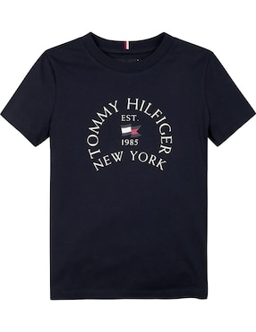 Playera Tommy Hilfiger Manga Corta Para Niño